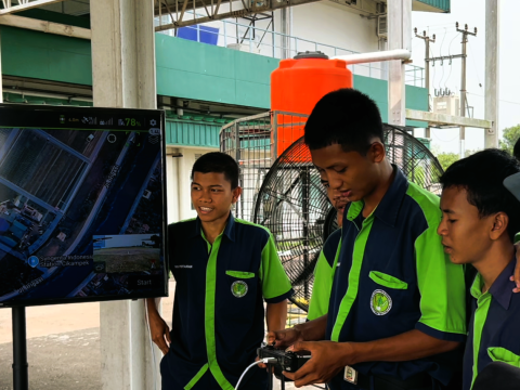 Kunjungan siswa SMKN Pertanian Karawang ke CPD Syngenta Cikampek