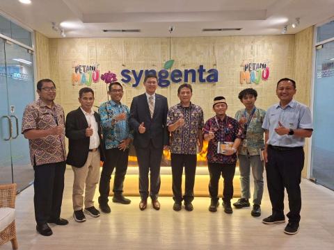 Syngenta sambut Dinas Pertanian Tangerang dan SGU