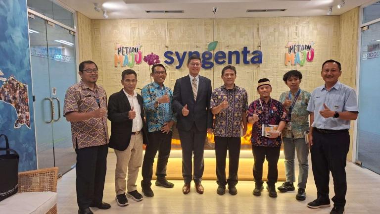 Syngenta sambut Dinas Pertanian Tangerang dan SGU
