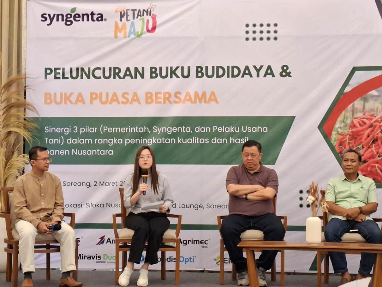 Peluncuran Buku Budidaya Bawang Merah, Tomat, dan Cabai
