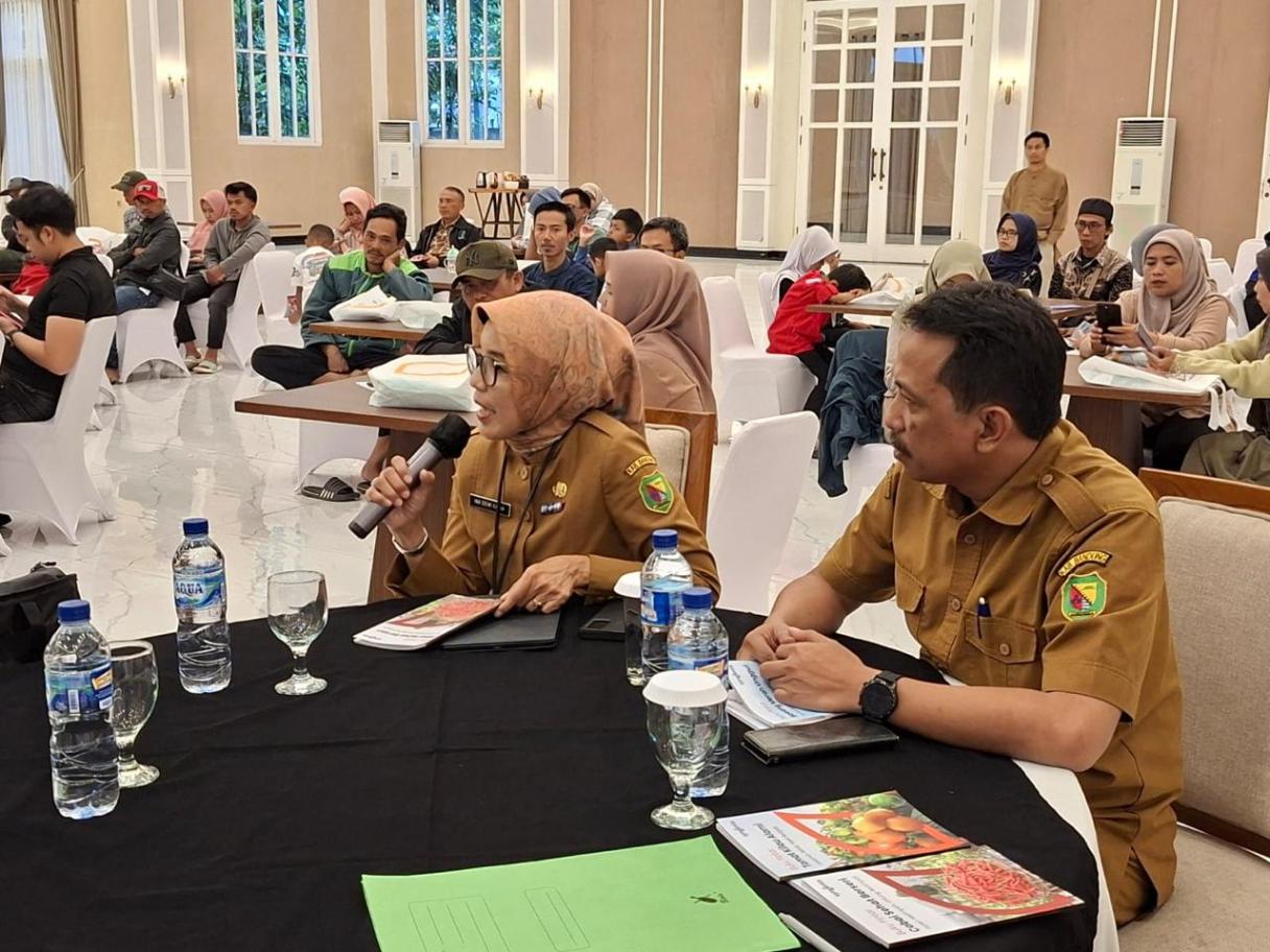 Peluncuran Buku Budidaya Bawang Merah, Tomat, dan Cabai