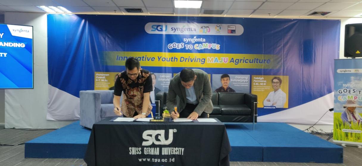 Syngenta Goes to Campus - Swiss German University