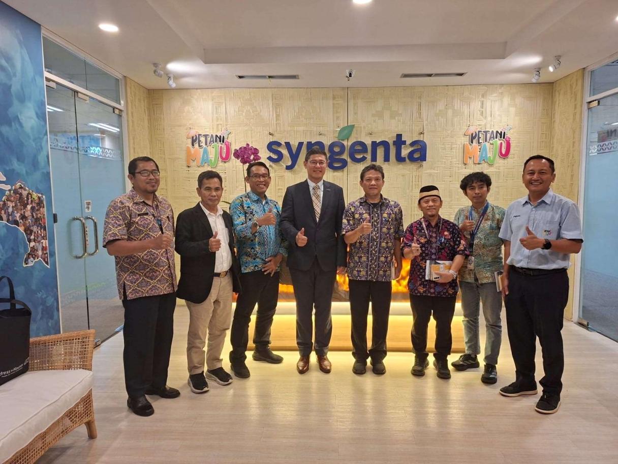Syngenta sambut Dinas Pertanian Tangerang dan SGU